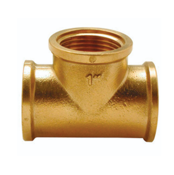 Tee - brass - 1 1/2"