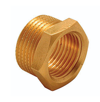 Reducing bush - brass - 1 1/4"M x 1"F