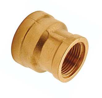 Reducing socket - brass - 2" x 1 1/2"
