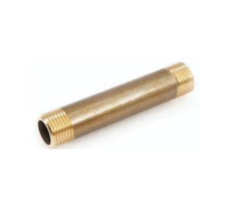 Extension pipe - brass - L60 x 1/2"