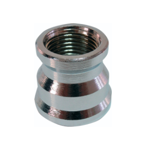 Reducing socket - chrome plated - 3/4" x 1/2"