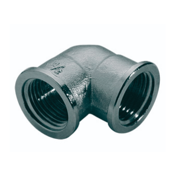 Elbow FF - nickel plated - 1/2"