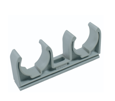 Double pipe clip - ∅ 25