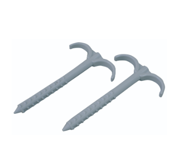 Double anchor-type pipe clip - 75mm, ∅ 25
