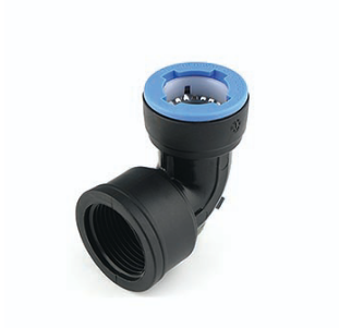 PE Push female elbow - 32 x 1"