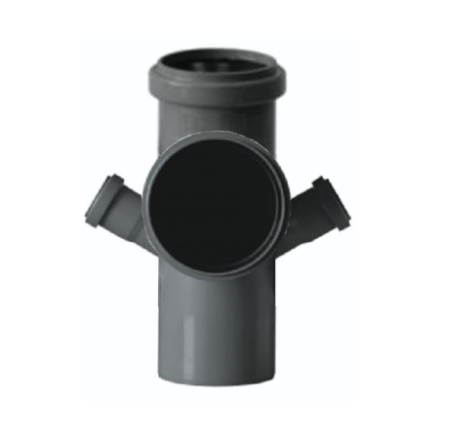 PPK Offset branch 67° double - ∅ 110/110/2x50