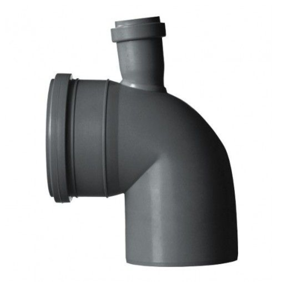 PPK Elbow with branch 87° - ∅ 110/50
