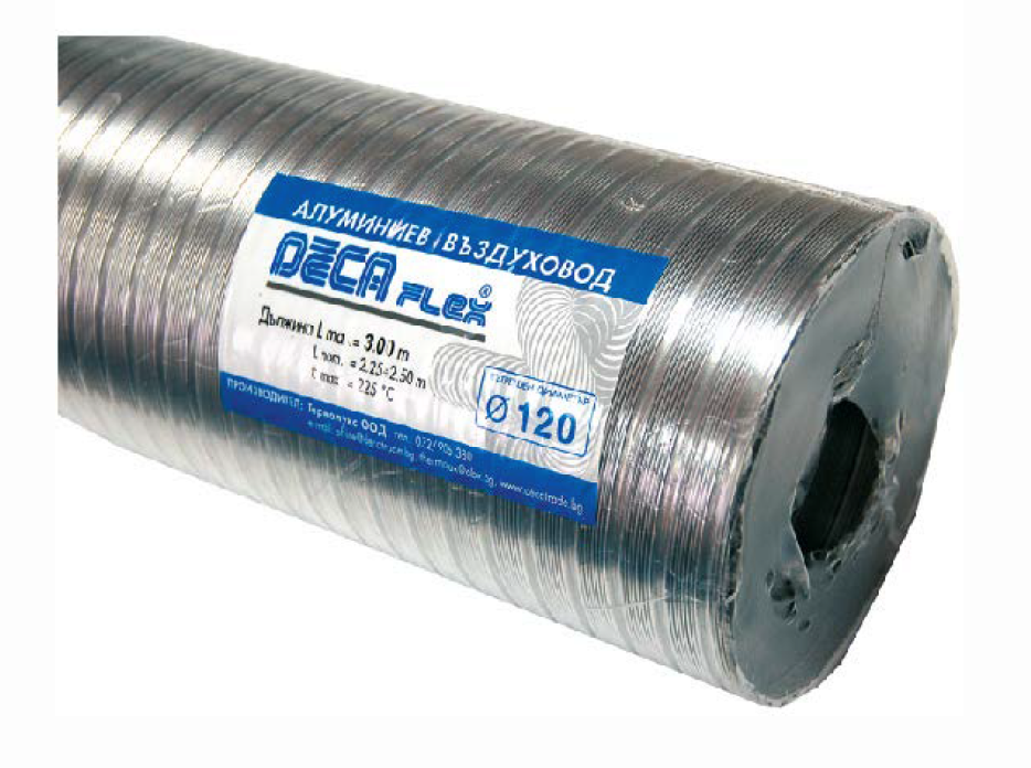 Aluminium flexible duct Decaflex 3m - ∅ 110