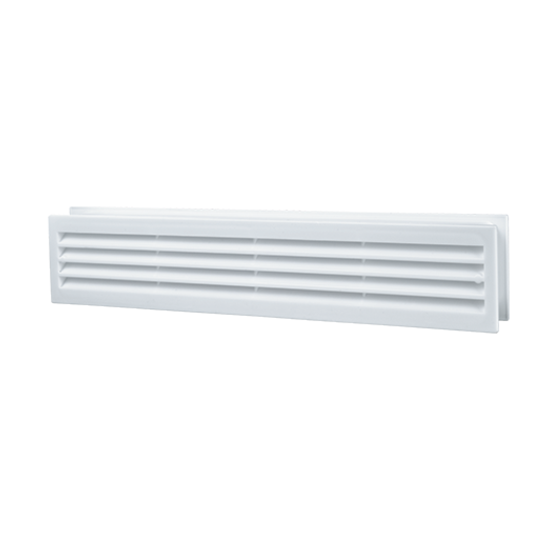 Rectangular door ventilation grille - MV430/2 - 453x91