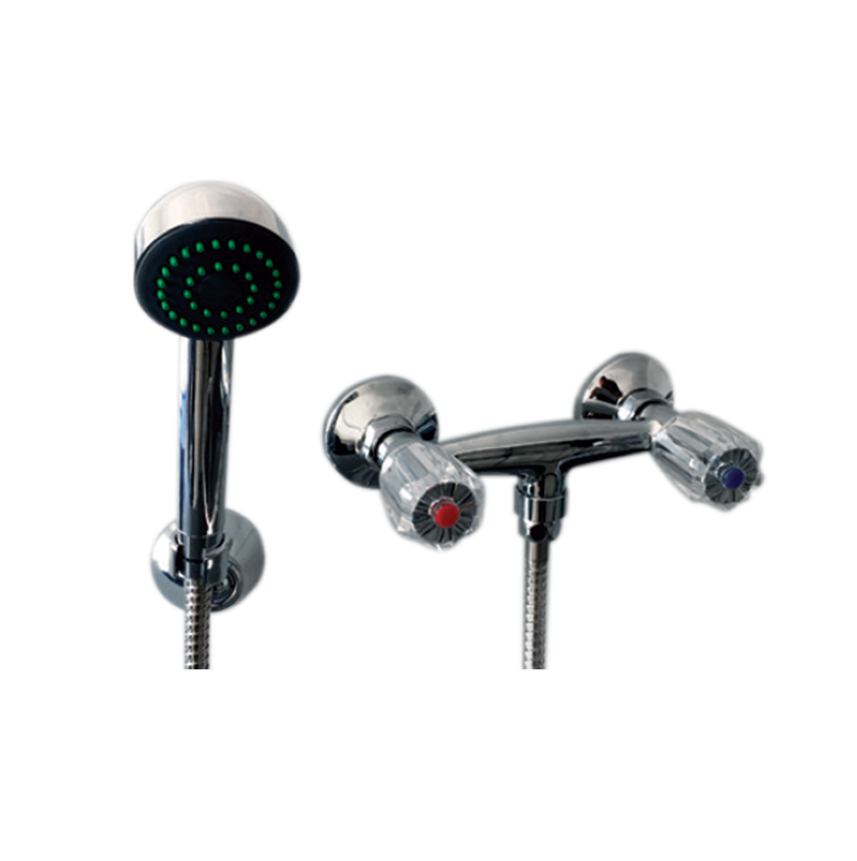 Wall shower mixer