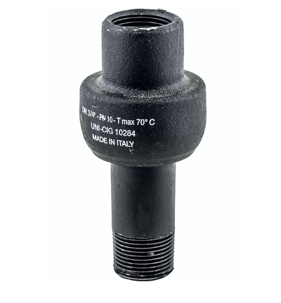 Dielectric gas connector - 1/2"