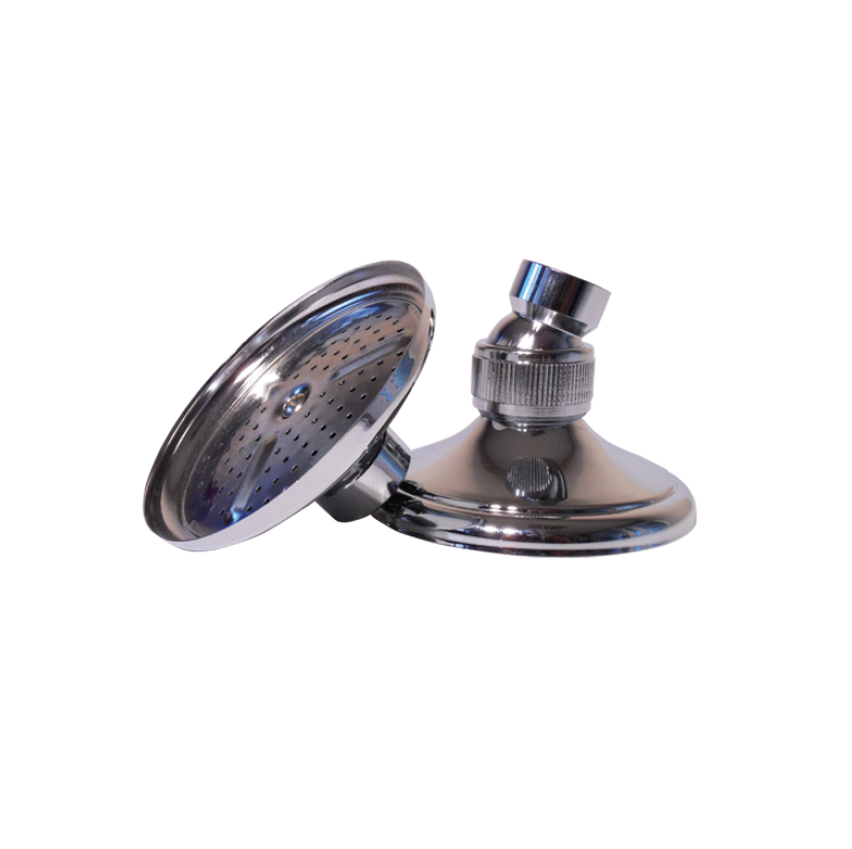 Shower head - metal - fixed