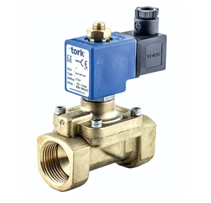 Solenoid valve - normally open - 1"