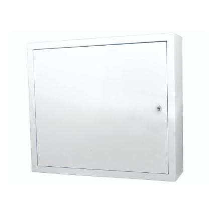 Surface-mounted manifold box with bolt lock - 450x1000