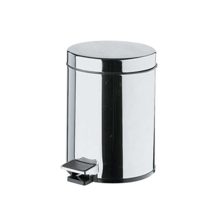 WC bin - chrome - 5 L