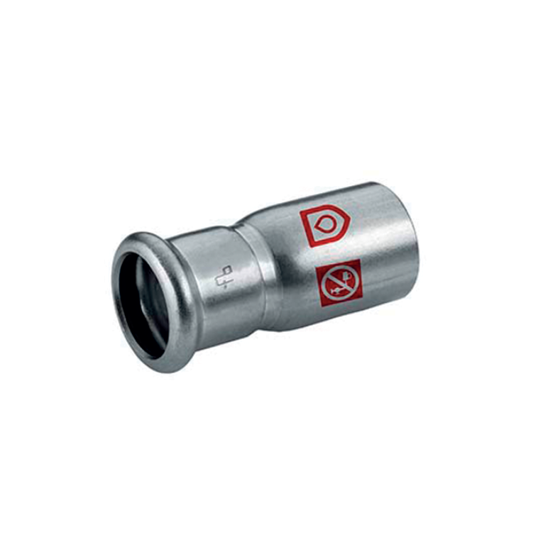 Press reducer FM - galvanized - ∅ 28 x ∅ 15