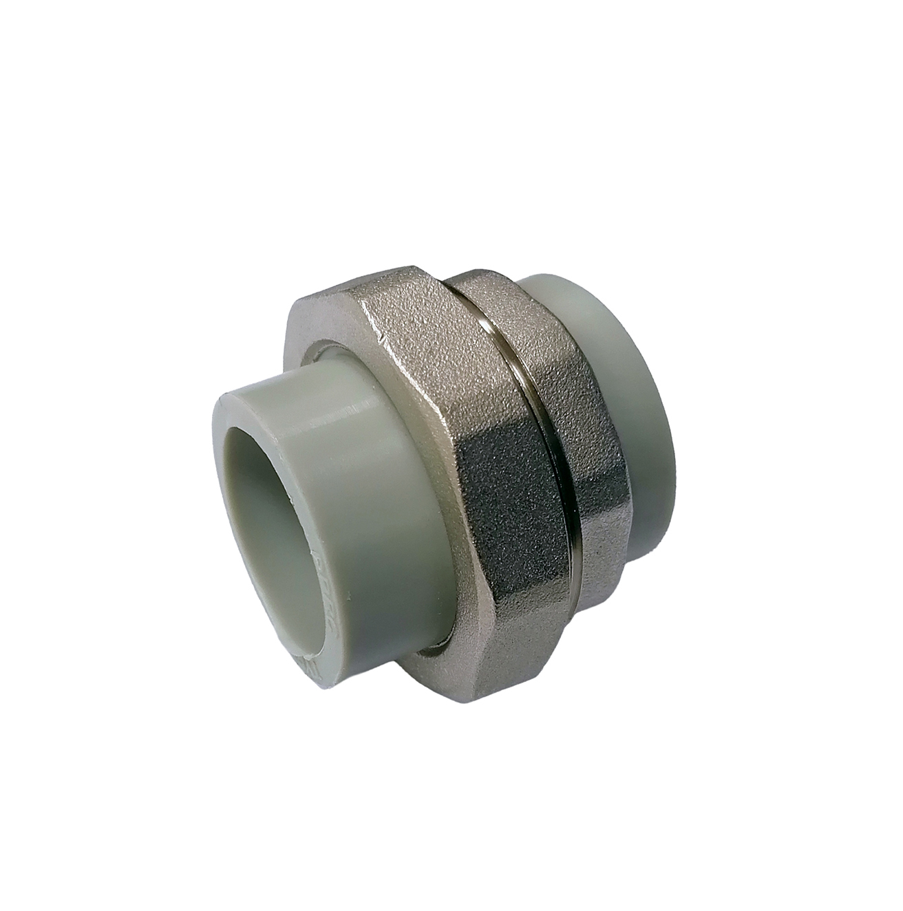 Union coupling with brass nut ∅ 20