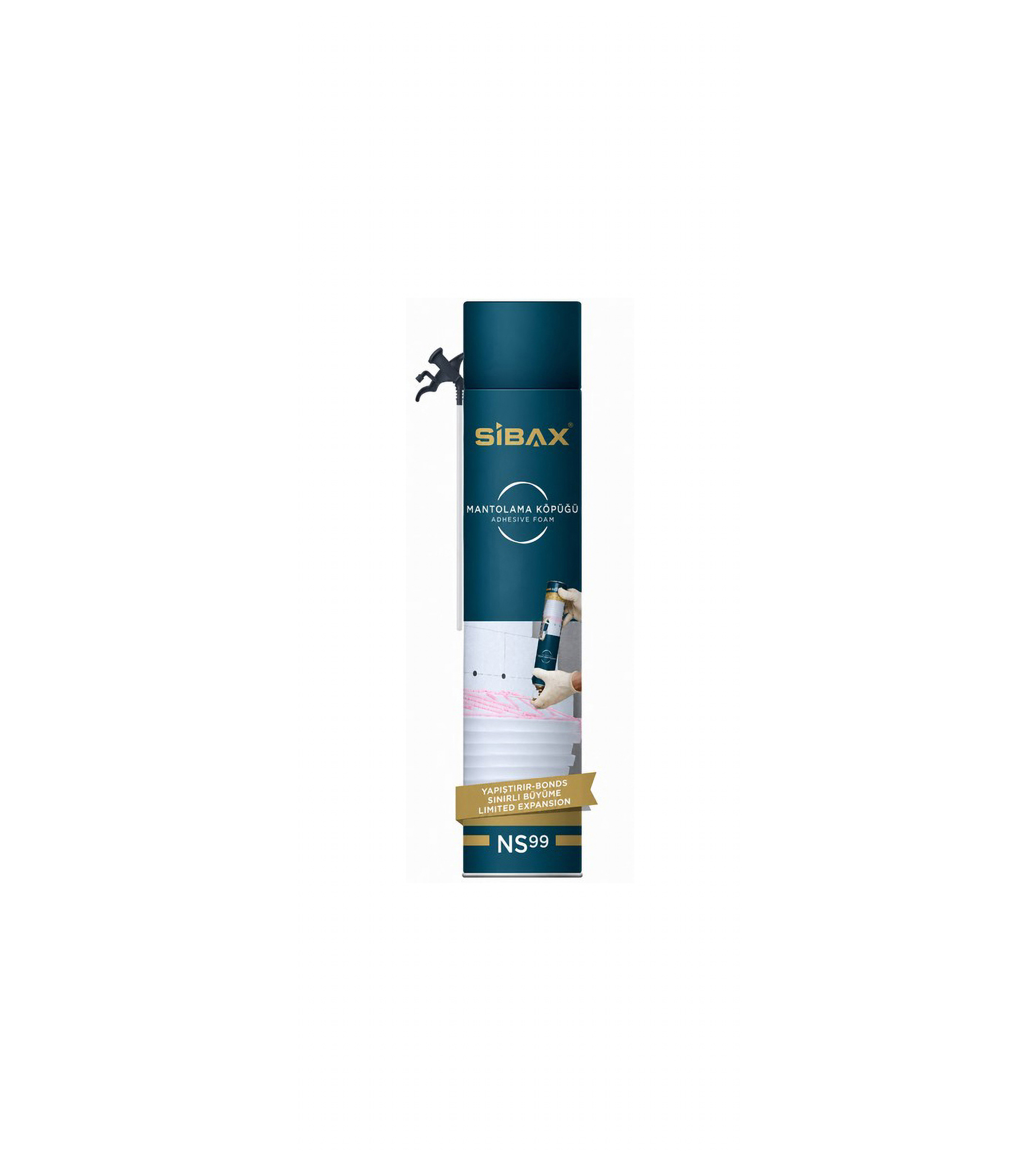 Polyurethane adhesive foam for thermal insulation - 750 ml